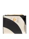 Kurt Geiger Mini Kensington Metallic-panelled Eagle-head Purse In Multi