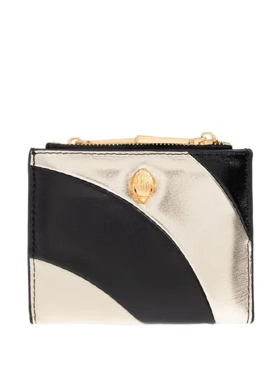 Kurt Geiger Mini Kensington Metallic-panelled Eagle-head Purse In Multi