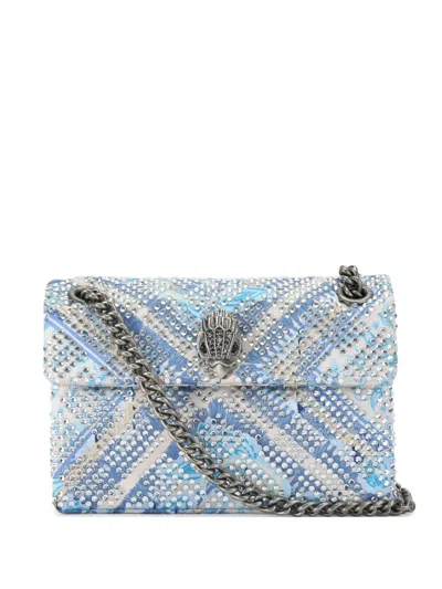 Kurt Geiger Mini Kensington Satchel Bag In Blau