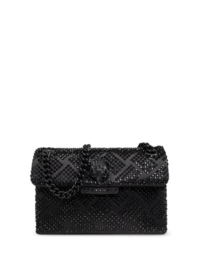 Kurt Geiger Mini Kensington Shoulder Bag In 黑色