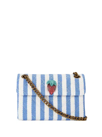 Kurt Geiger Mini Kensington Shoulder Bag In Blau