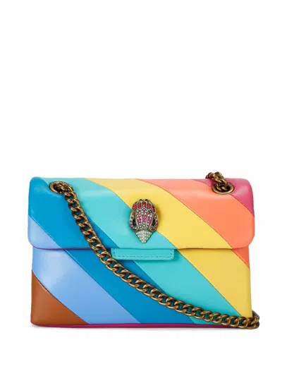 Kurt Geiger Mini Kensington Shoulder Bag In Blue