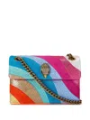 Kurt Geiger Mini Kensington Shoulder Bag In Blue