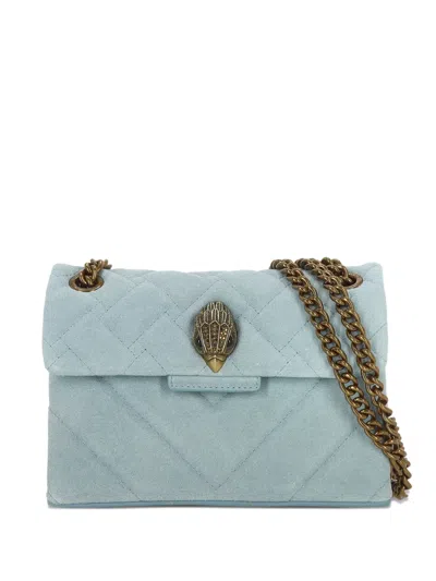 Kurt Geiger Mini Kensington Shoulder Bag In Blue