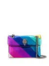 Kurt Geiger London Mini Kensington Leather Crossbody Bag In Multi