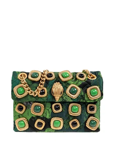 Kurt Geiger Mini Kensington Shoulder Bag In Green