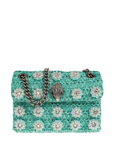 Kurt Geiger Mini Kensington Shoulder Bag In Green