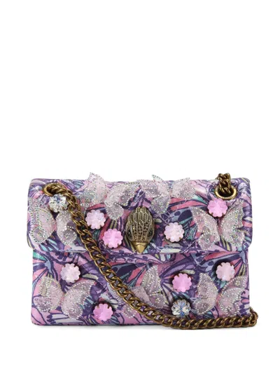 Kurt Geiger Mini Kensington Shoulder Bag In Purple
