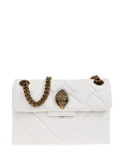 Kurt Geiger Mini Kensington Shoulder Bag In White