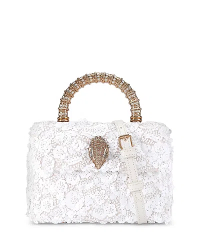 Kurt Geiger Mini Kensington Top Handle Crossbody In White