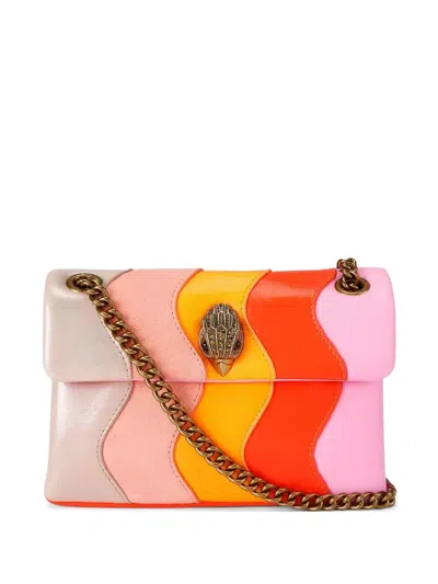 Kurt Geiger Mini Kensington Wavy Embellishment Mini Bag In Pink