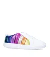 Kurt Geiger Girls' Mini Lane Stripe Low Top Sneakers - Toddler, Little Kid, Big Kid