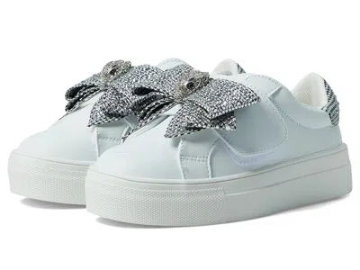 Kurt Geiger Mini Laney Bow (little Kid/big Kid) Girl's Shoes : 12 Little Kid M, Leather In White