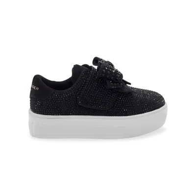 Kurt Geiger Mini Laney Bow Sneaker - Little Kid In Black