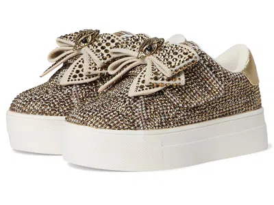 Kurt Geiger Kids' Mini Laney Bow (toddler) Girl's Shoes Beige : 7 Toddler M, Leather In Brown