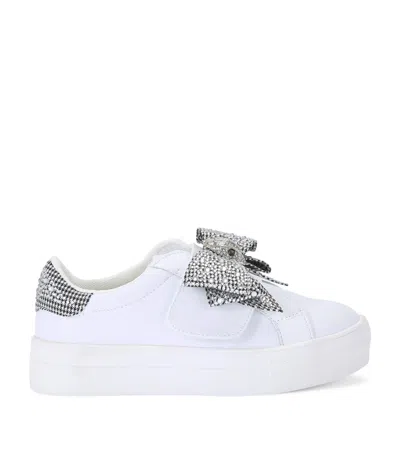 Kurt Geiger Kids' Mini Laney Eagle Sneakers In White