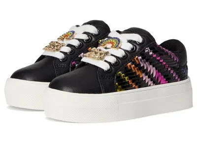 Kurt Geiger Kids' Mini Laney Weave (toddler) Girl's Shoes Black : 10 Toddler M, Leather