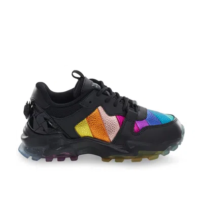Kurt Geiger Mini Lettie Eagle Sneaker - Big Kid In Black