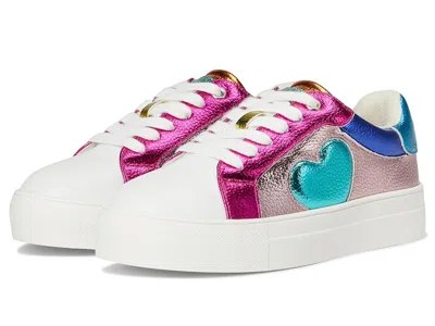 Kurt Geiger Mini Luckson Heart (little Kid/big Kid) Girl's Shoes : 2 Little Kid M, Leather In Multi