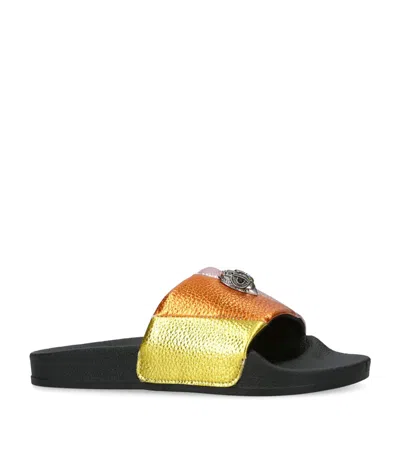 Kurt Geiger Kids' Mini Meena Eagle Slides In Multi