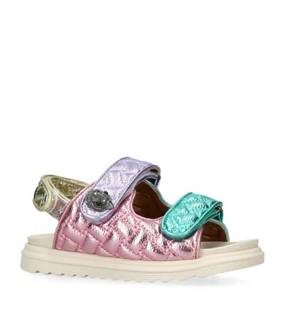 Kurt Geiger Kids' Mini Orson Sandals In Pink