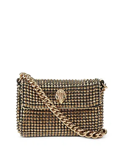 Kurt Geiger Mini Party Crossbody In Gold