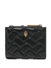 Kurt Geiger Mini Quilted Wallet In Black
