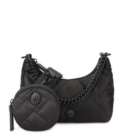 Kurt Geiger Mini Recycled Cross-body Bag In Black