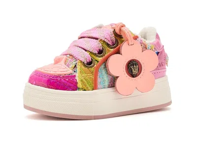Kurt Geiger Kids' Mini Southbank Tag (toddler) Girl's Shoes Pink Multi: 5 Toddler M