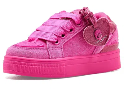 Kurt Geiger Kids' Mini Southbank (toddler) Girls Shoes Fuchsia : 7 Toddler M, Leather In Pink