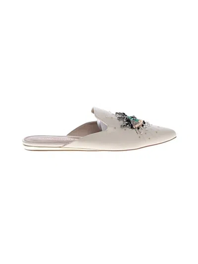 Pre-owned Kurt Geiger Mule/clog In Ivory