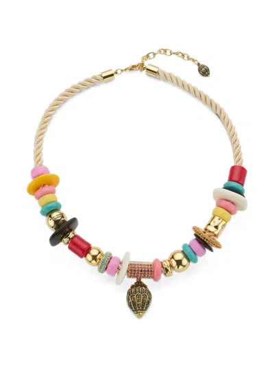 Kurt Geiger Multi Bead Eagle Necklace