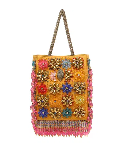 Kurt Geiger Multicolor Mini Beaded Tote Bag