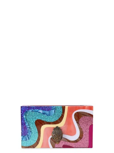 Kurt Geiger Multicolor Party Box Clutch