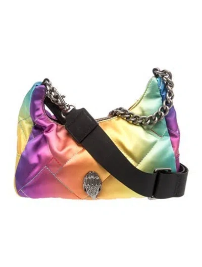 Pre-owned Kurt Geiger Nylon Crossbody Bag In Multicolor