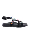 Kurt Geiger Octavia Flexi Gladiator Sandals In Black