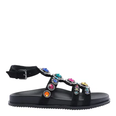 KURT GEIGER OCTAVIA FLEXI GLADIATOR SANDALS