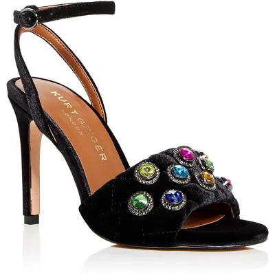 Kurt Geiger Octavia Womens Ankle Strap Dressy Heels In Multi