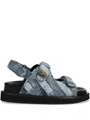 Kurt Geiger Orson Sandals In Navy