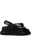 Kurt Geiger Orson Sandals In Schwarz