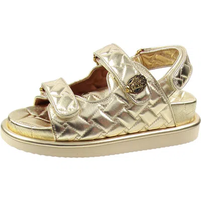 Kurt Geiger Orson Womens Knitted Strappy Wedge Sandals