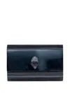 Kurt Geiger London Eagle Party Clutch Bag In Black