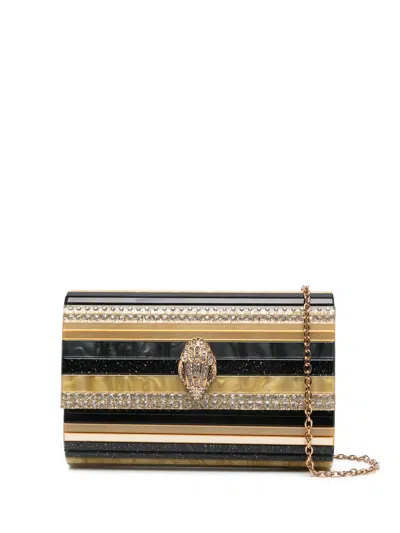 Kurt Geiger Party Eagle Clutch Bag In 金色
