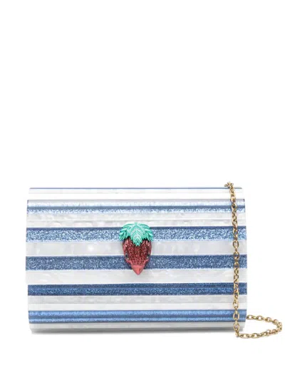 Kurt Geiger Party Eagle Clutch In Weiss