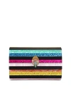 Kurt Geiger Party Eagle Clutch In Black/multi