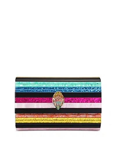 Kurt Geiger Party Eagle Clutch In Black/multi