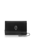 Kurt Geiger Party Eagle Drench Clutch In Black