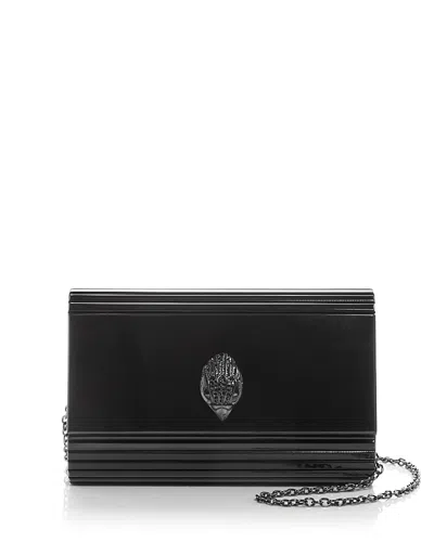 Kurt Geiger Party Eagle Drench Clutch In Black