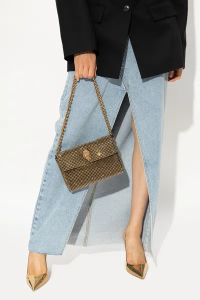 Kurt Geiger ‘party Small' Shoulder Bag In Gold