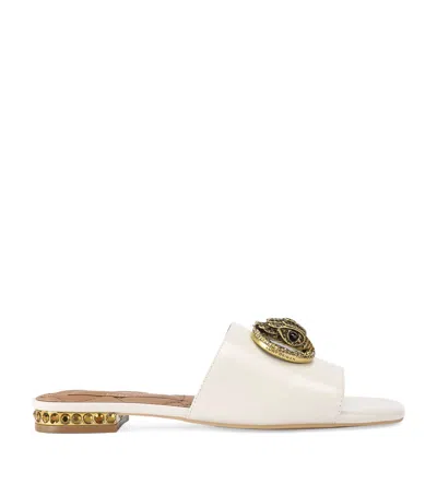 Kurt Geiger Patent Leather Chelsea Flat Sandals